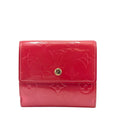 Louis Vuitton Monogram Vernis Pink Monogram Vernis Wallet (Tri-Fold)