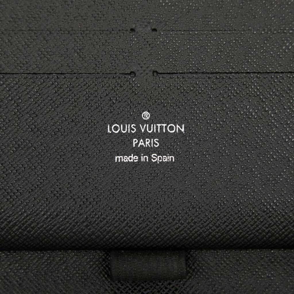 Louis Vuitton Black Pvc Leather Long Wallet