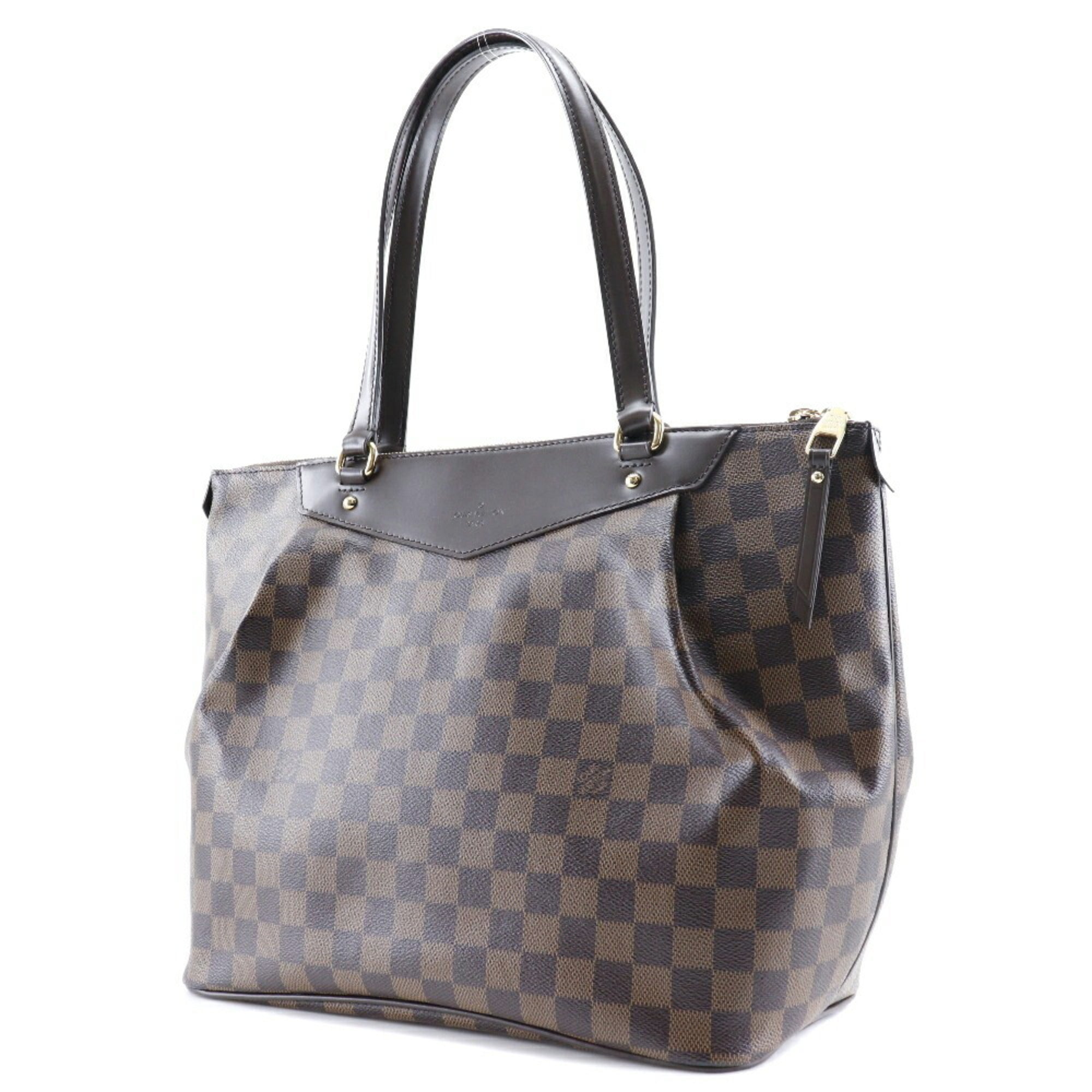 Louis Vuitton Brown Damier Canvas Tote Bag