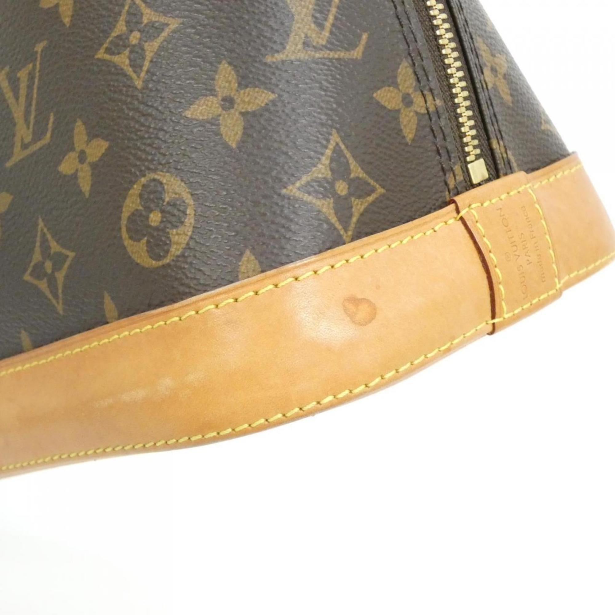 Louis Vuitton Monogram Marron Coated Canvas Handbag