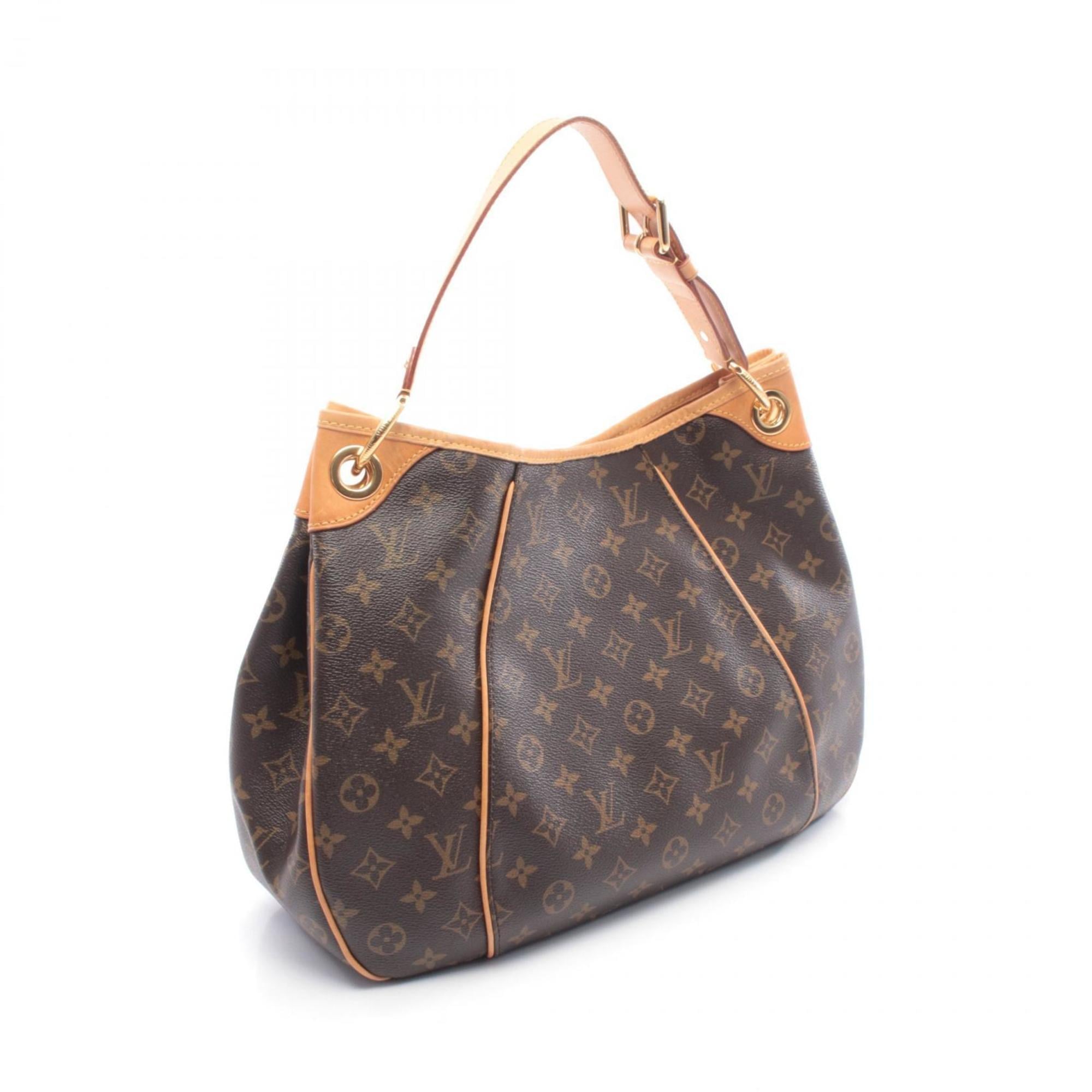Louis Vuitton Brown Coated Canvas Pvc Monogram Leather Handbag Shoulder Bag