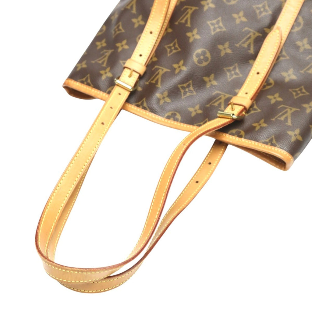 Louis Vuitton Brown Monogram Canvas Shoulder Bag Tote Bag