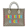 Gucci Brown Navy Gg Supreme Handbag Shoulder Bag (Pre-Owned)