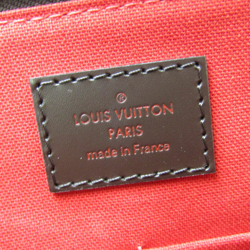 Louis Vuitton Damier Ebene Damier Canvas Tote Bag