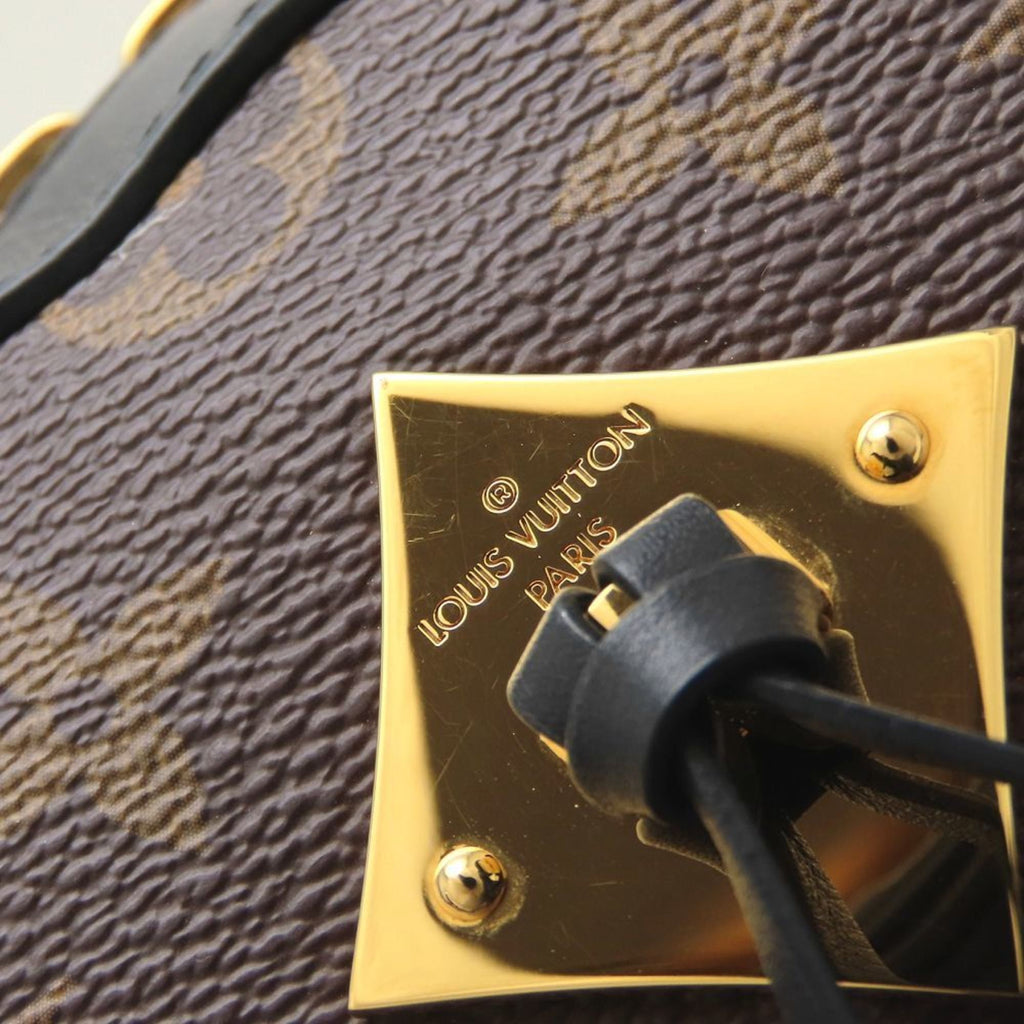 Louis Vuitton Monogram Brown Noir Canvas Shoulder Bag