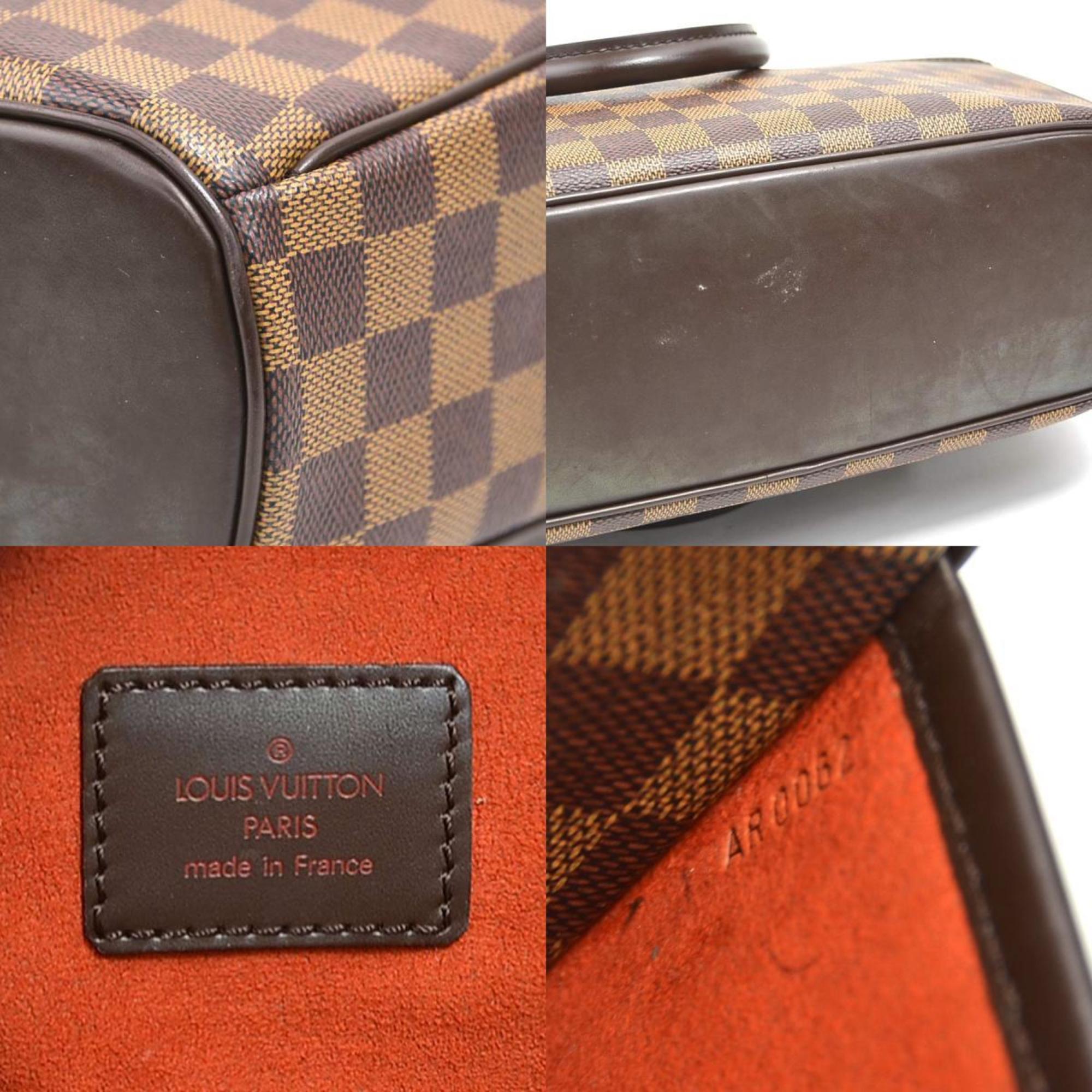 Louis Vuitton Ebene Damier Canvas Handbag