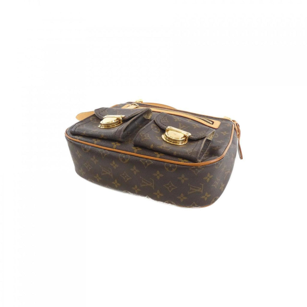 Louis Vuitton Marron Coated Canvas Shoulder Bag