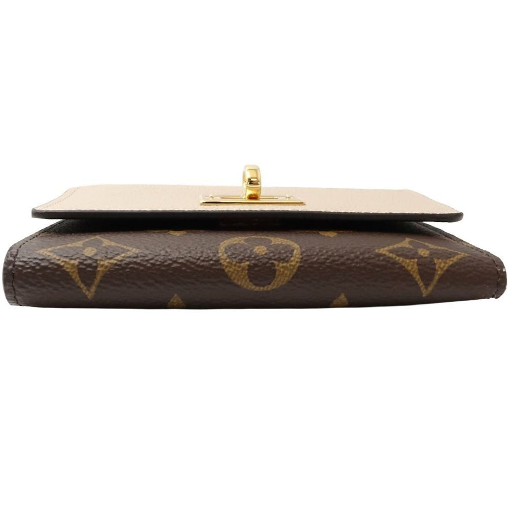 Louis Vuitton Brown Grayish Monogram Monogram Wallet (Tri-Fold)