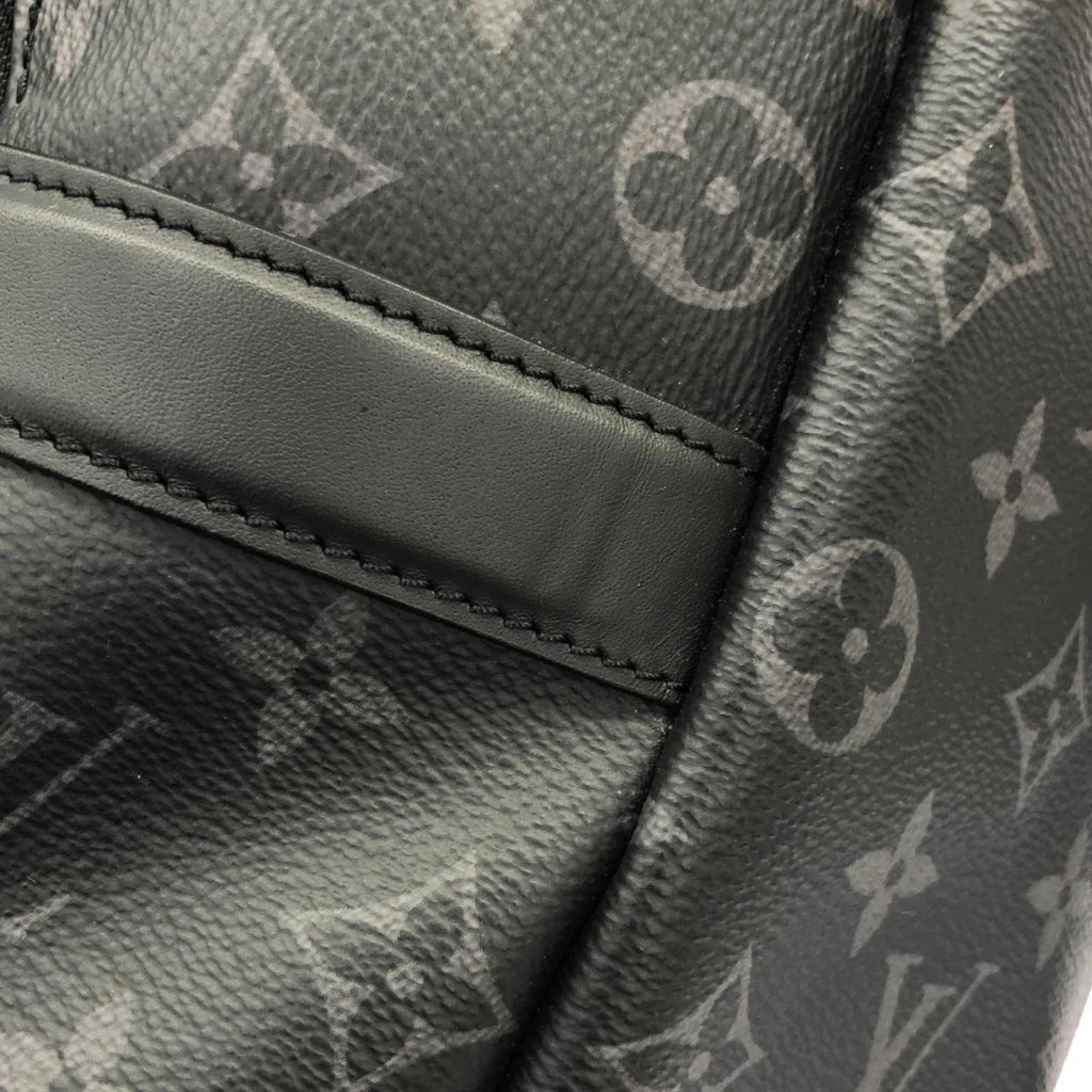 Louis Vuitton Black Coated Canvas Backpack