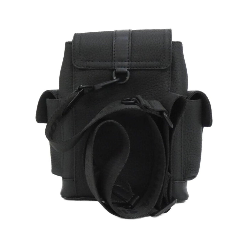 Louis Vuitton Black Leather Shoulder Bag