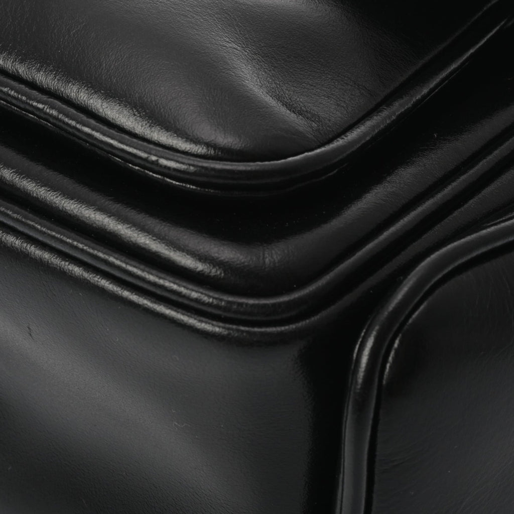 Louis Vuitton Black Leather Shoulder Bag