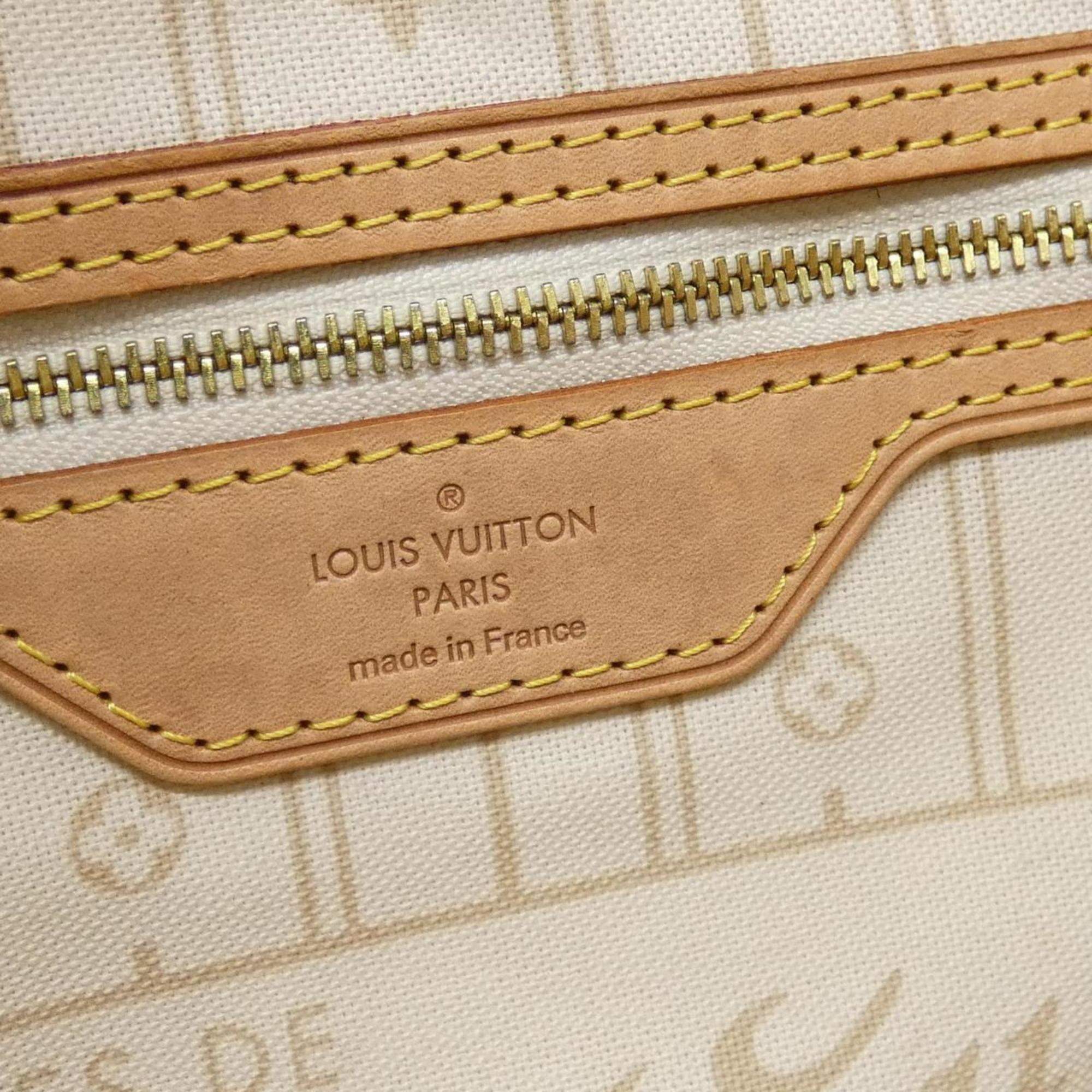 Louis Vuitton Azur Coated Canvas Handbag