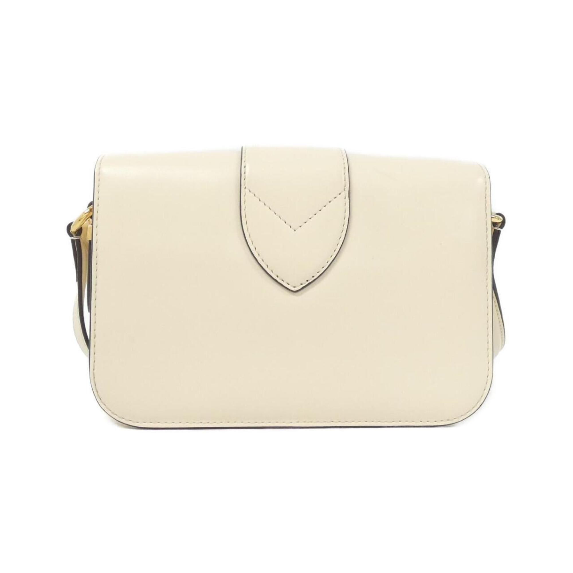 Louis Vuitton Cream Leather Shoulder Bag
