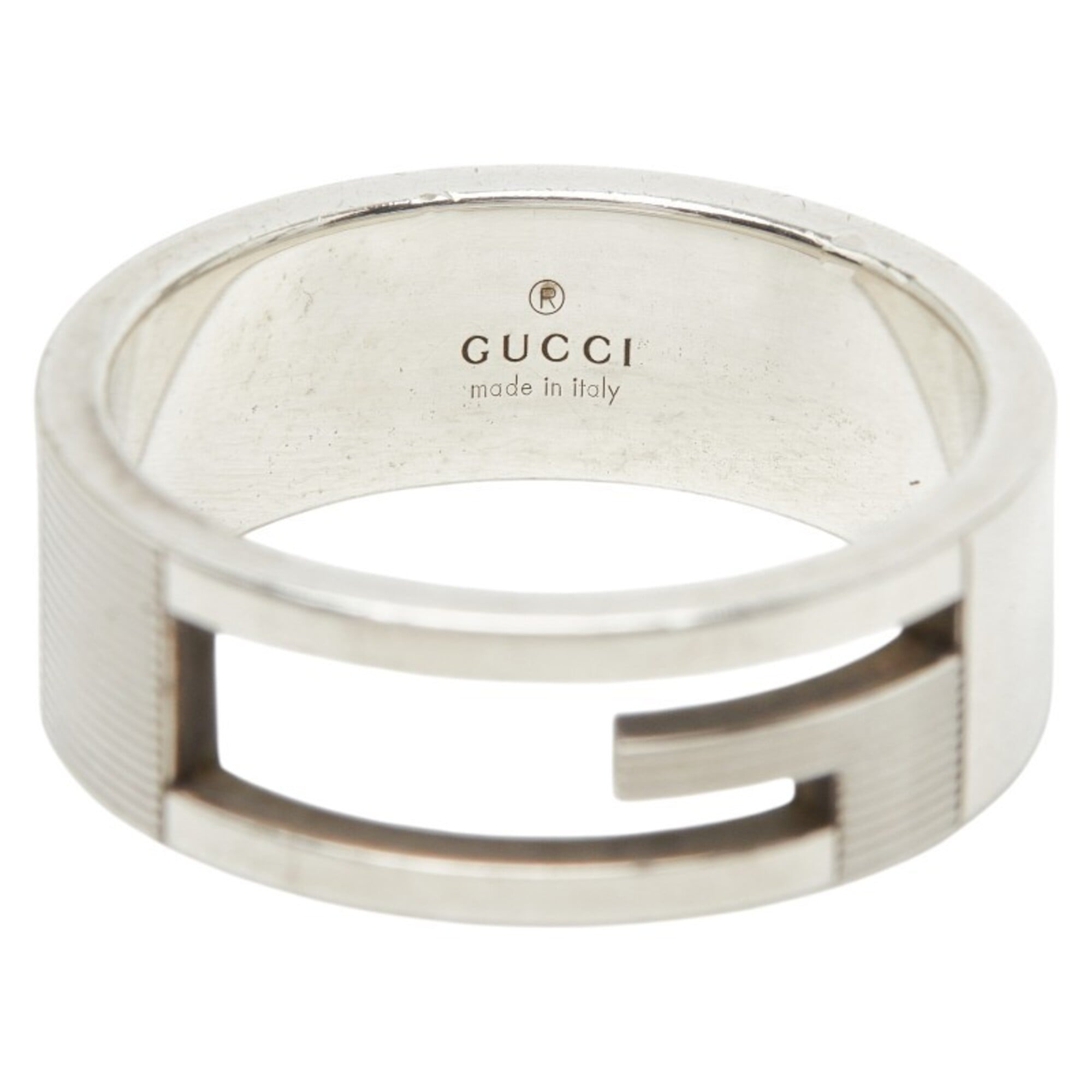 Gucci Silver Silver 925 Band Ring (Pre-Owned)