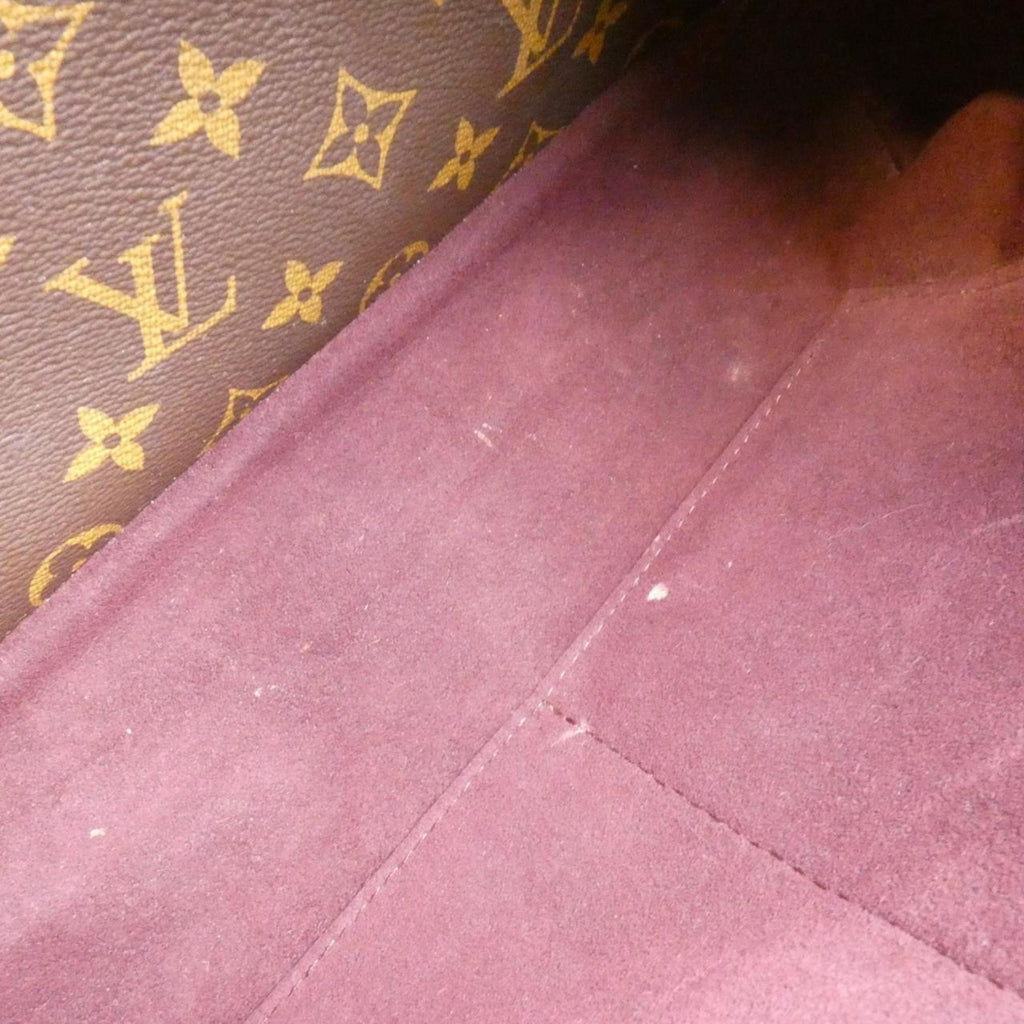Louis Vuitton Marron Monogram Monogram Coated Canvas Handbag