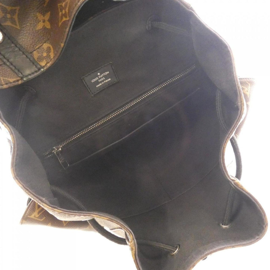 Louis Vuitton Brown Coated Canvas Backpack