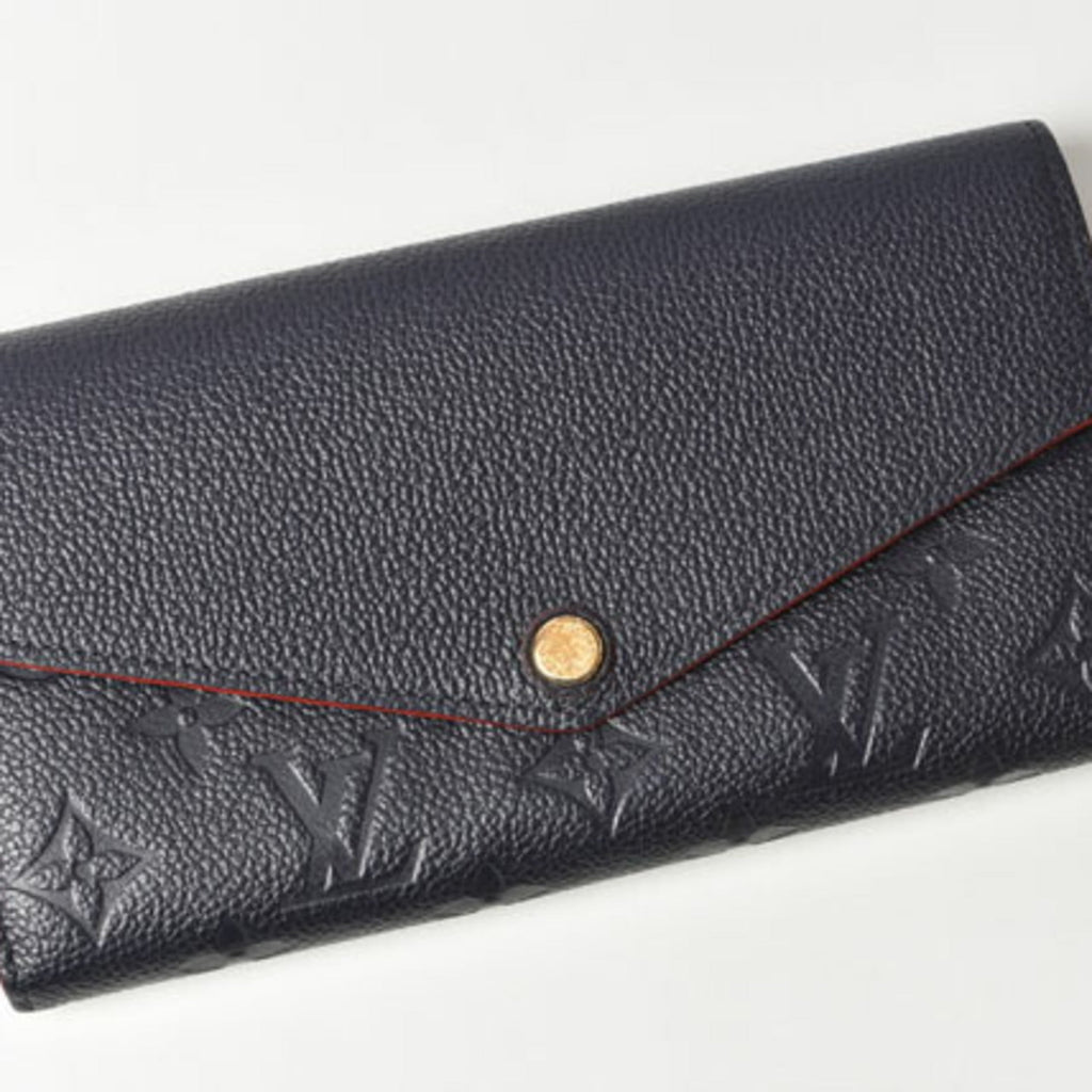 Louis Vuitton Rouge Monogram Empreinte Long Wallet