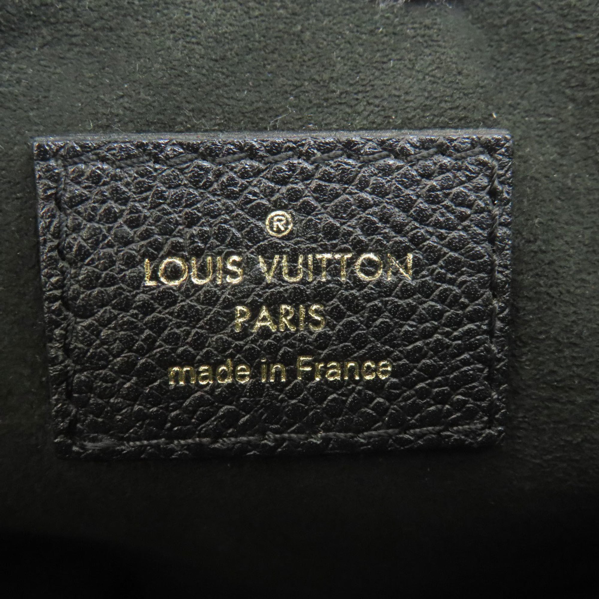 Louis Vuitton Empreinte Black Monogram Empreinte Shoulder Bag