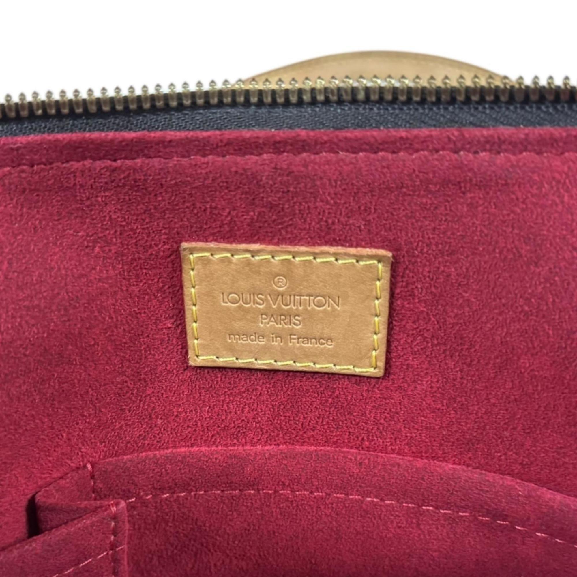 Louis Vuitton Brown Monogram Canvas Shoulder Bag