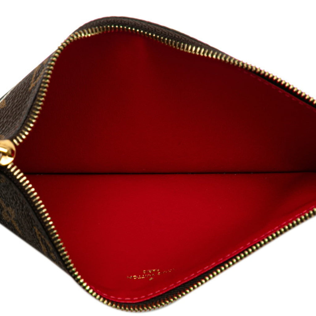 Louis Vuitton Brown Multi-Color Pvc Pochette Shoulder Bag