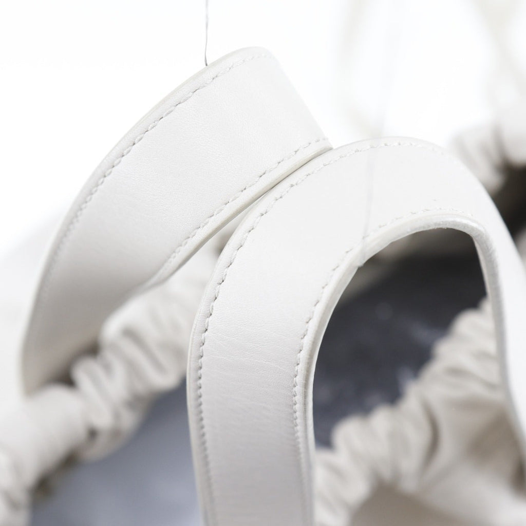 Bottega Veneta Ivory Leather Backpack