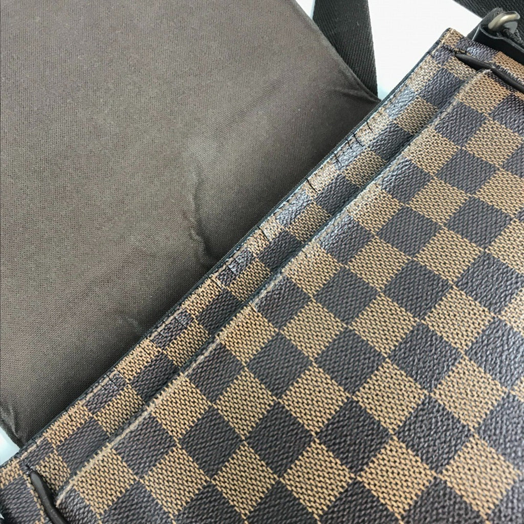 Louis Vuitton Brown Damier Canvas Ebene Damier Canvas Shoulder Bag