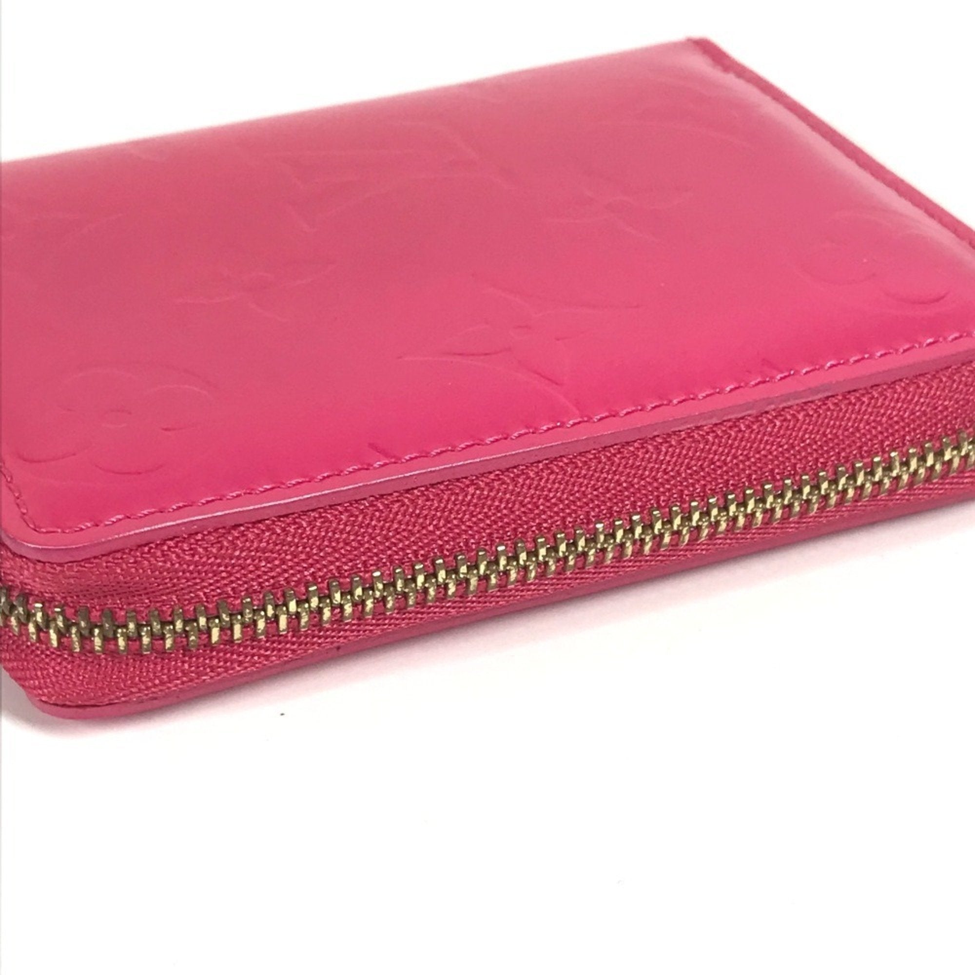 Louis Vuitton Monogram Vernis Fuchsia Pink Pink Monogram Vernis Wallet