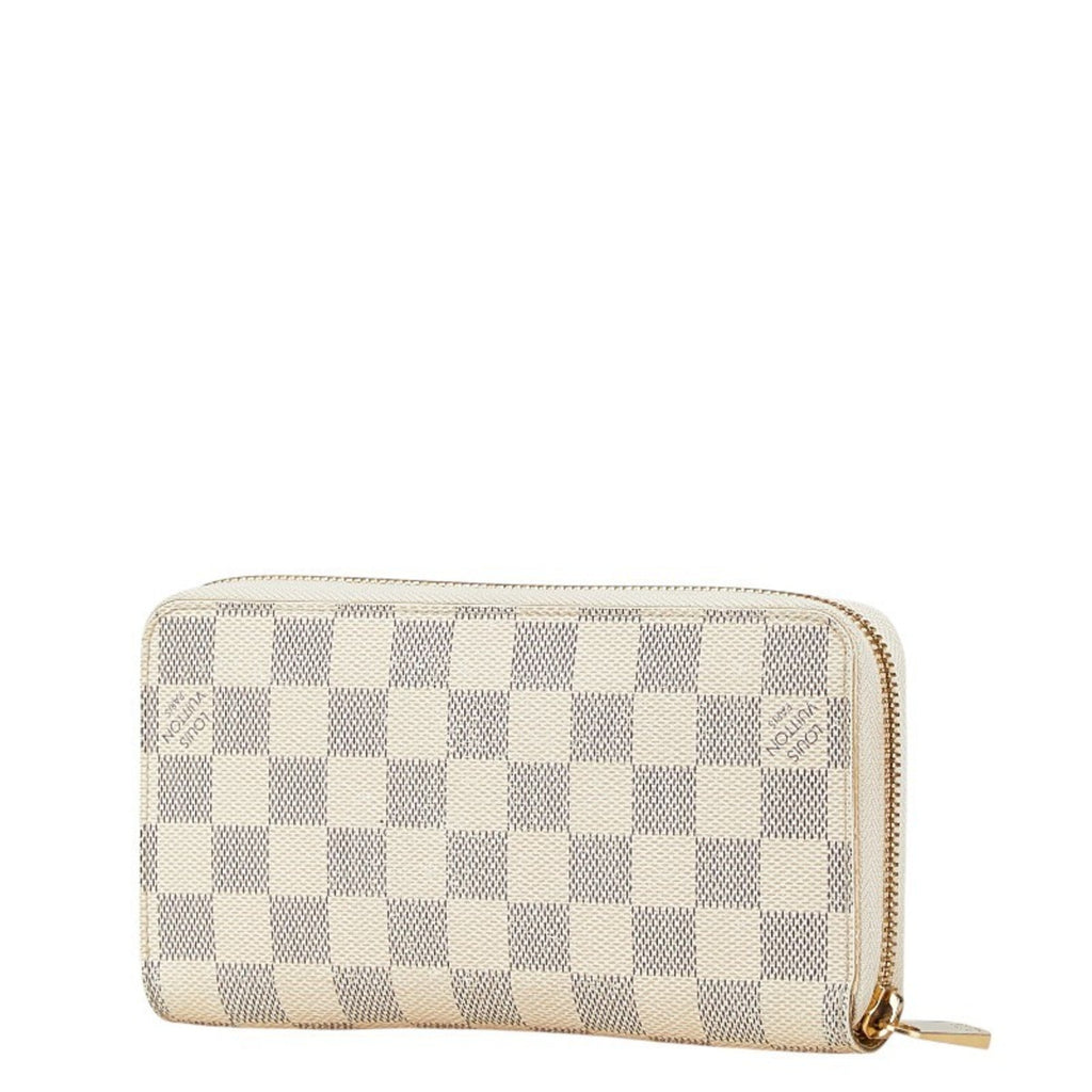 Louis Vuitton Damier Azur Azur Damier Azur White Damier Azur Long Wallet