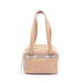 Chanel Chocolate Bar Beige Leather Handbag