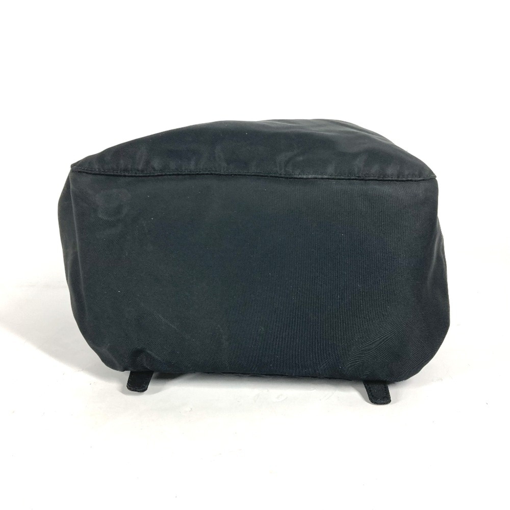 Prada Black Cloth Backpack