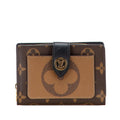 Louis Vuitton Brown Pvc Leather Wallet