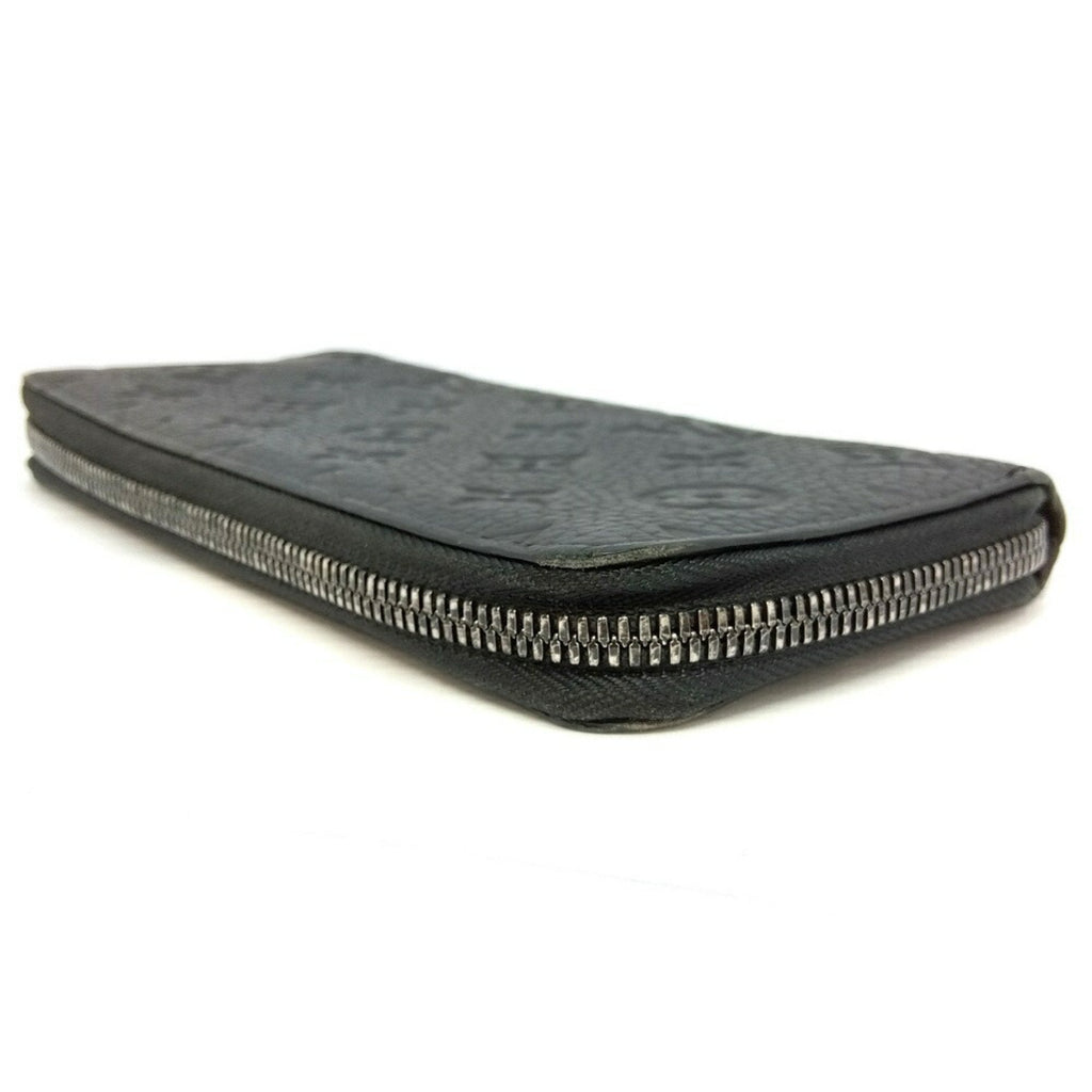 Louis Vuitton Black Noir Leather Coin Purse/Coin Case