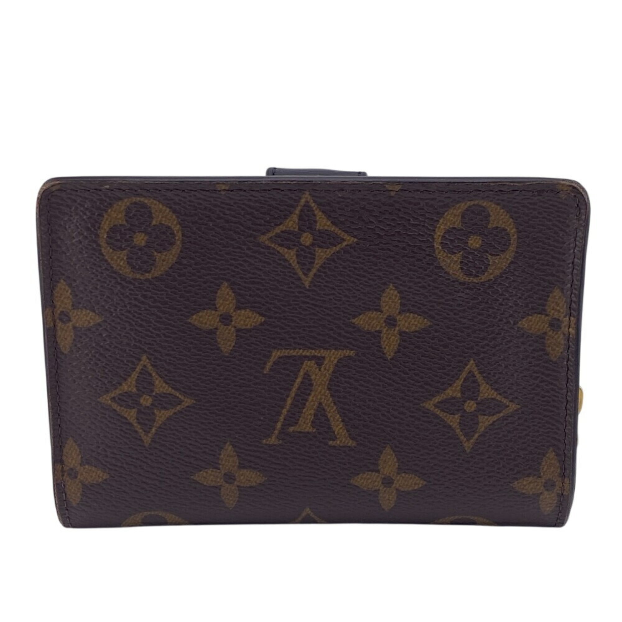 Louis Vuitton Brown Leather Wallet