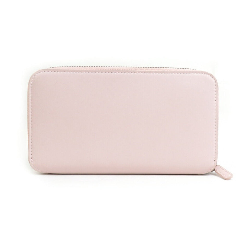 Balenciaga Light Pink Leather Long Wallet (Bi-Fold)