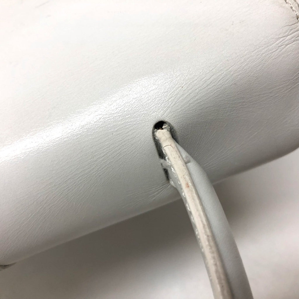 Celine White Leather Handbag