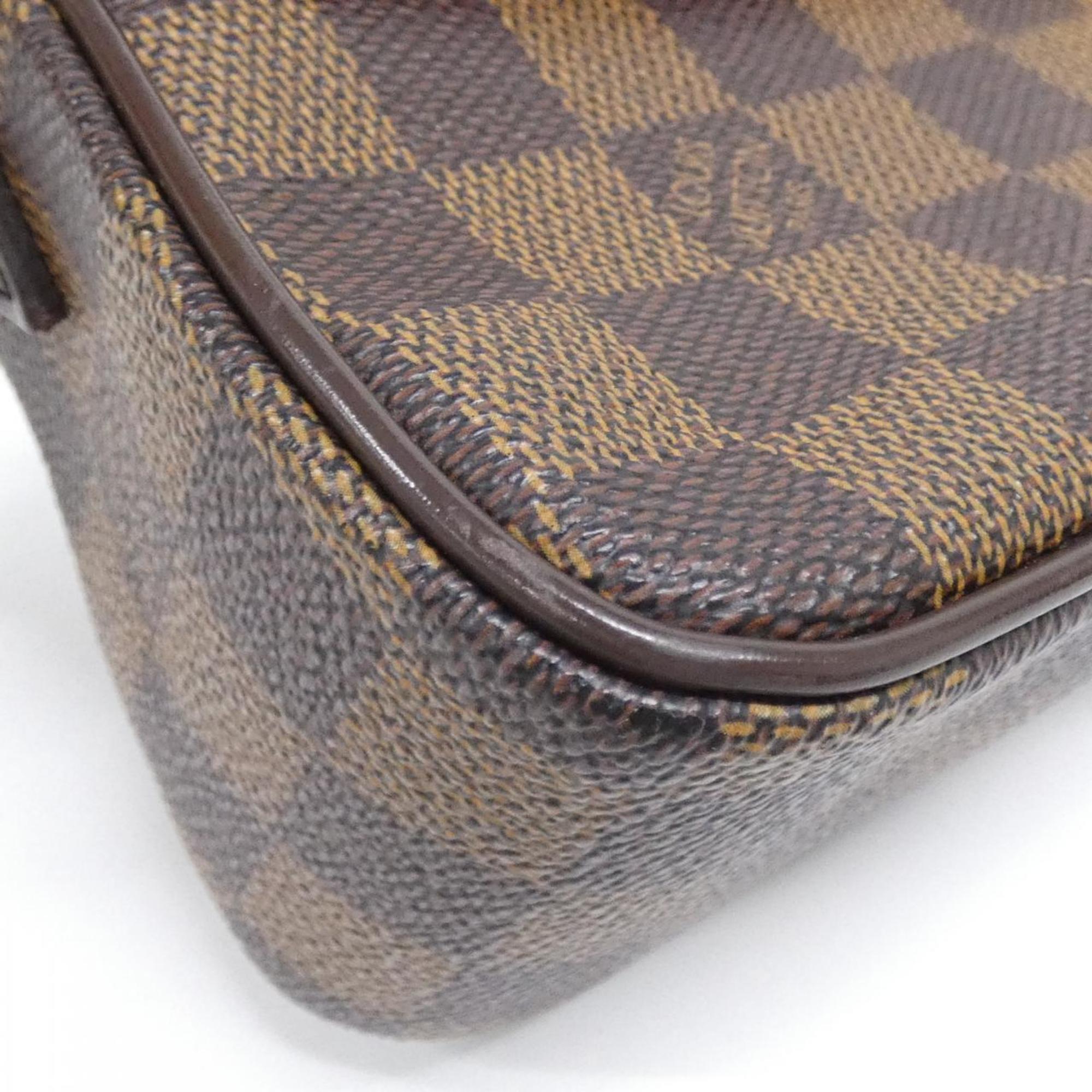 Louis Vuitton Damier Damier Canvas Ebene Damier Canvas Shoulder Bag