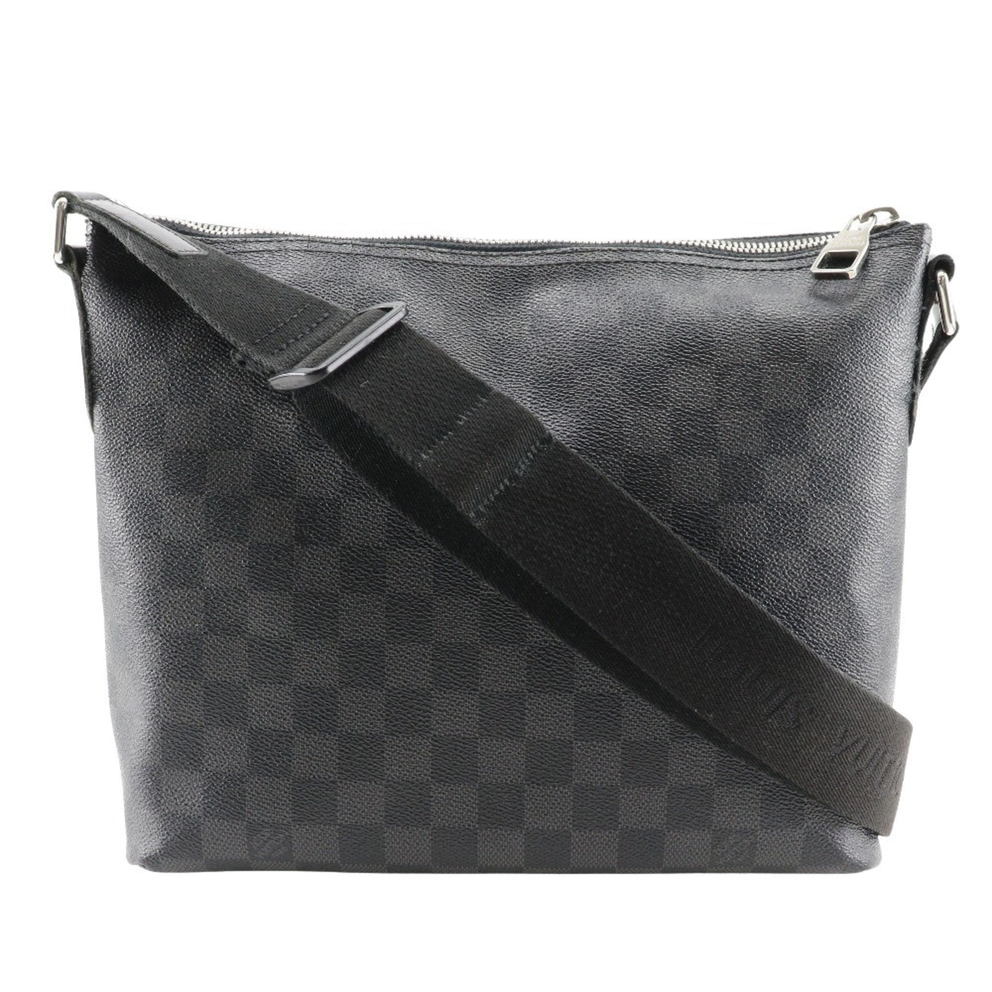 Louis Vuitton Black Damier Graphite Canvas Shoulder Bag