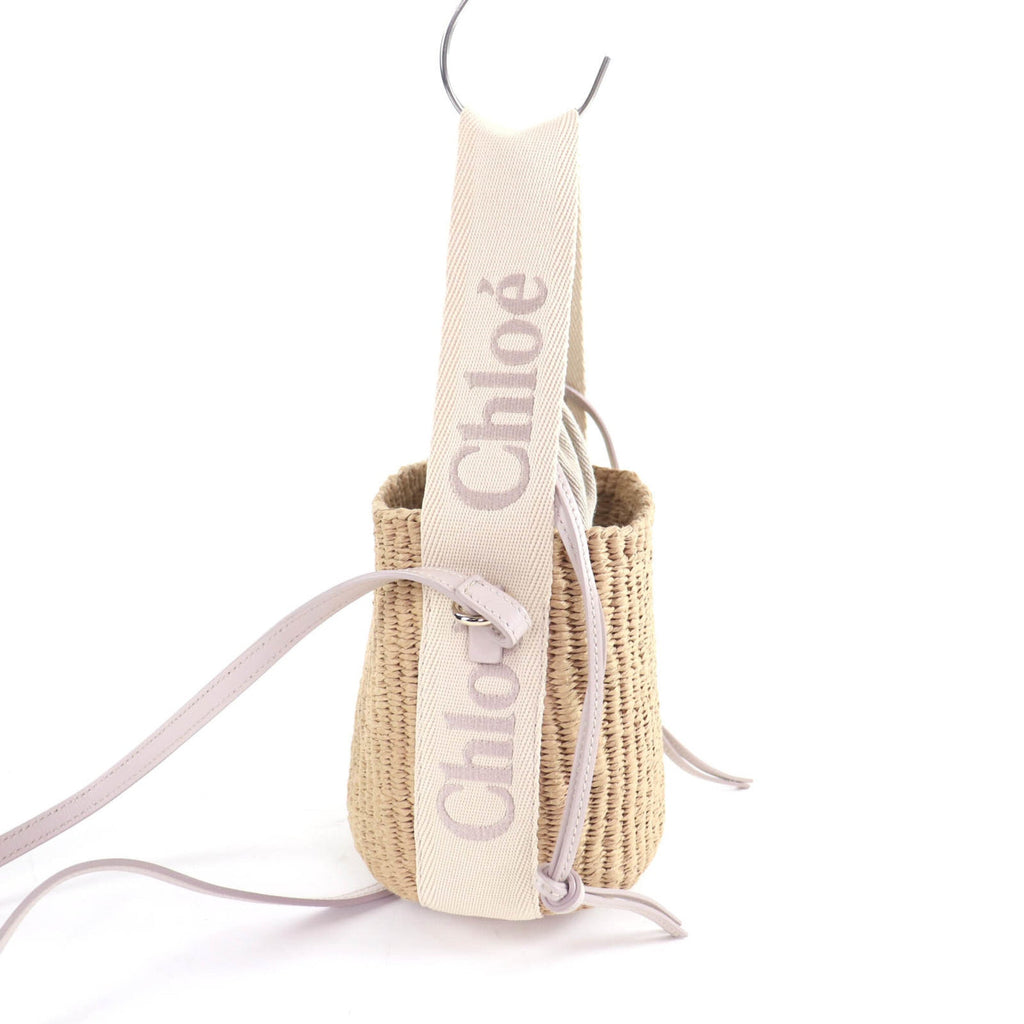 Chloé Beige Paper Leather Shoulder Bag (Pre-Owned)