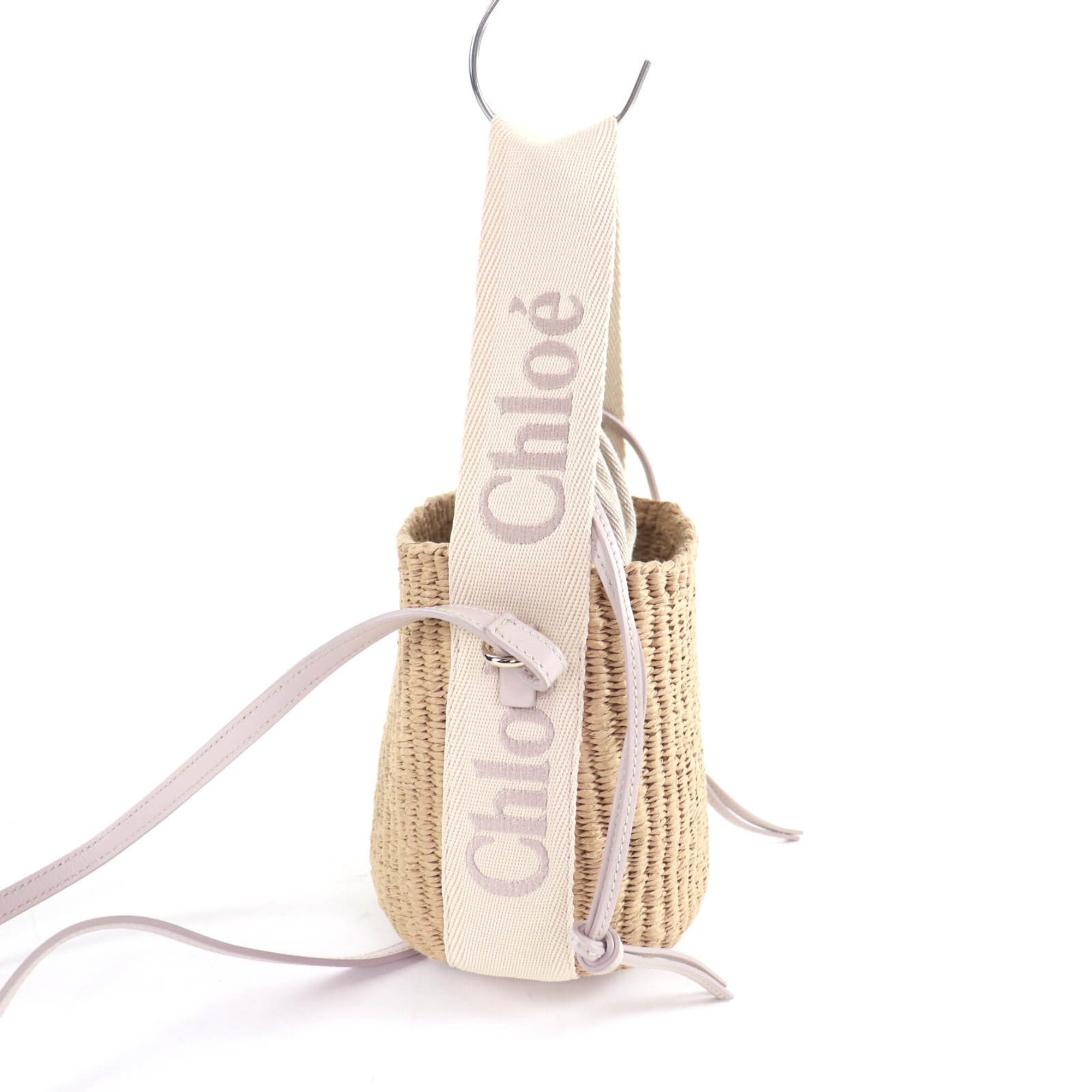Chloé Beige Paper Leather Shoulder Bag (Pre-Owned)