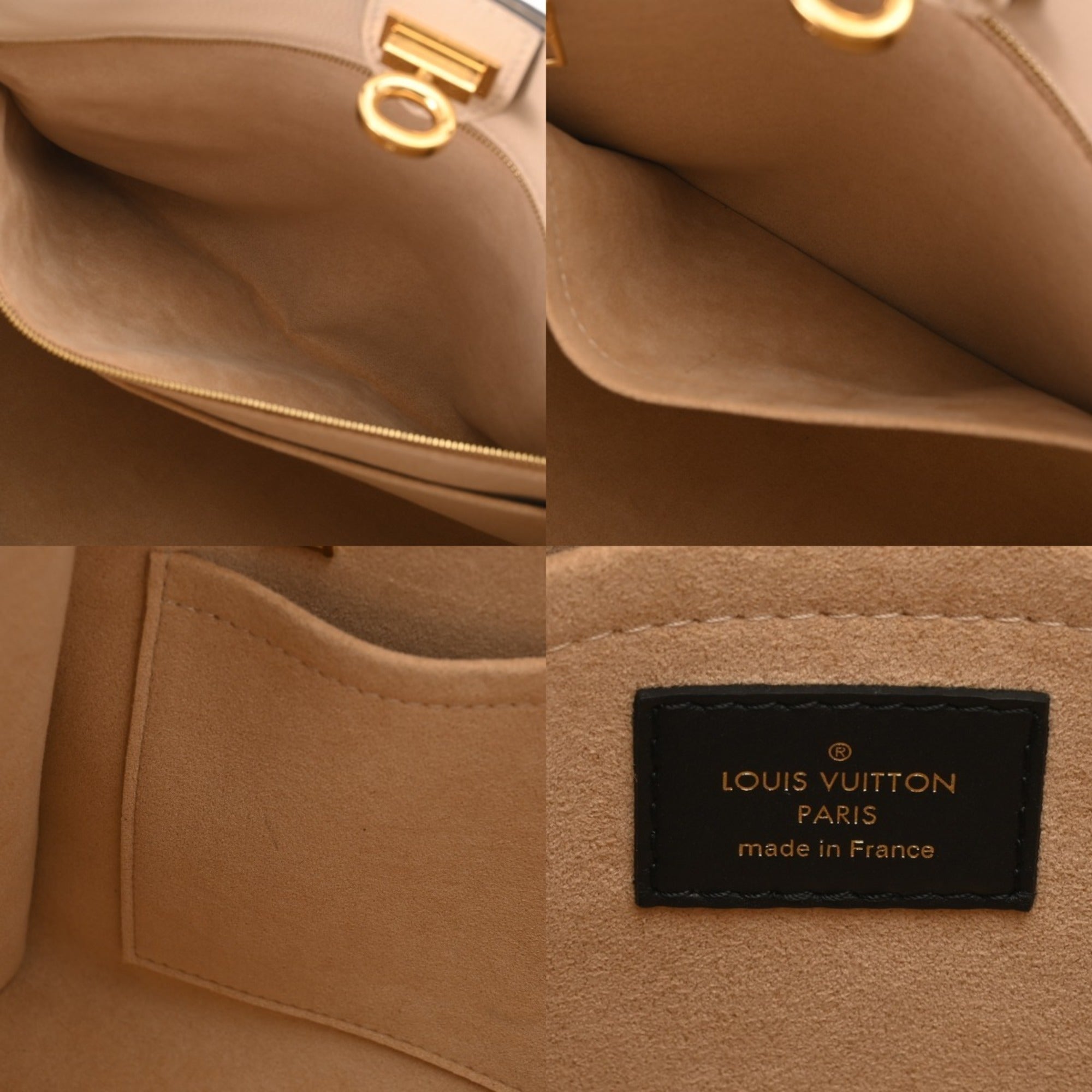 Louis Vuitton Monogram Rouge Monogram Leather Tote Bag