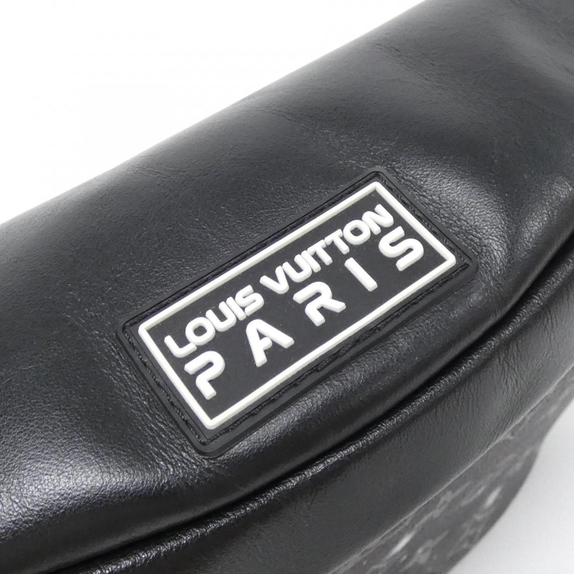 Louis Vuitton Silver Coated Canvas Shoulder Bag