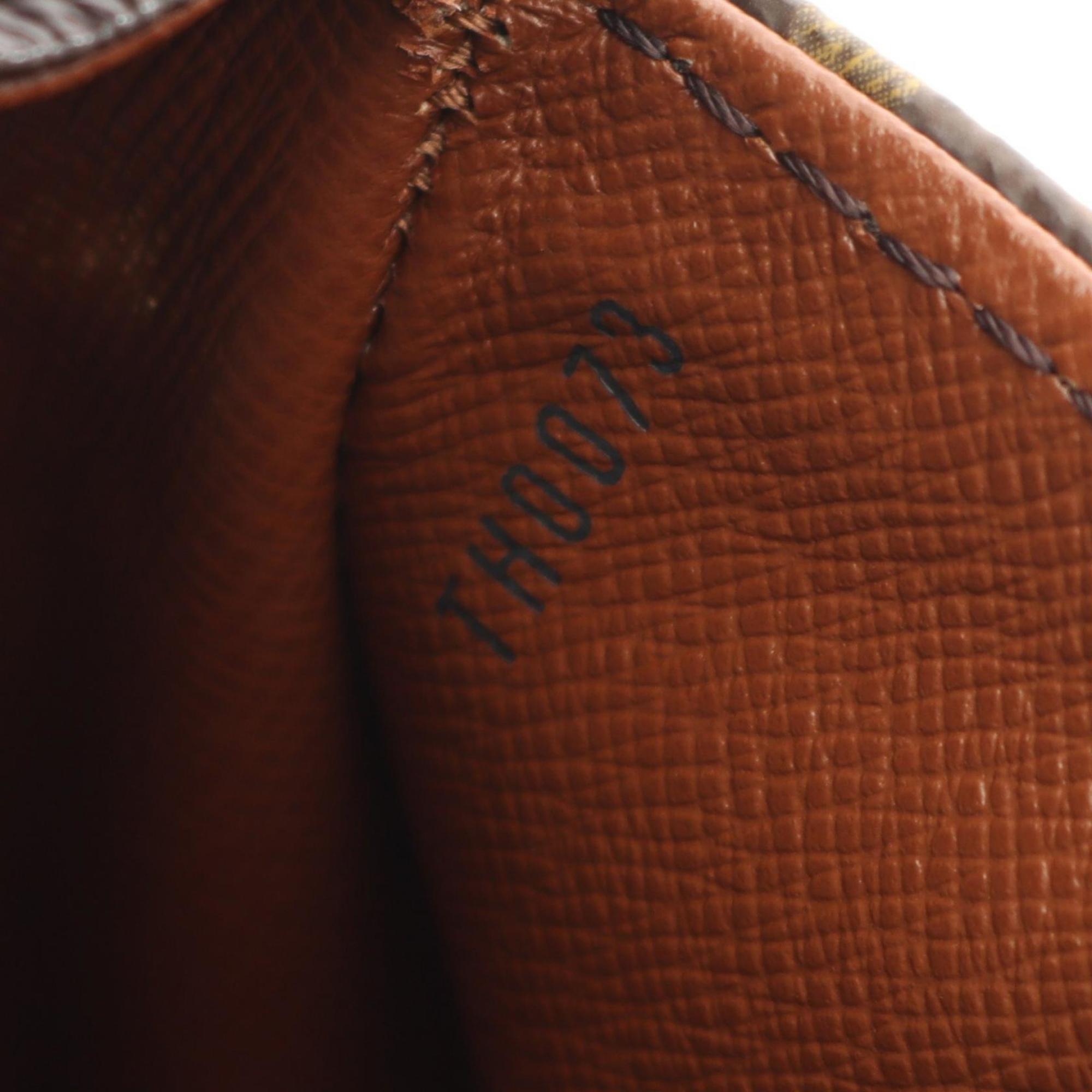 Louis Vuitton Brown Monogram Monogram Leather Shoulder Bag