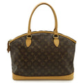 Louis Vuitton Brown Monogram White Monogram Handbag Shoulder Bag Tote Bag