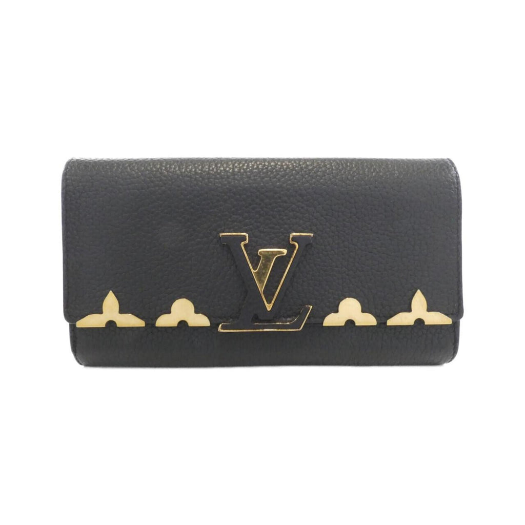 Louis Vuitton Black Long Wallet