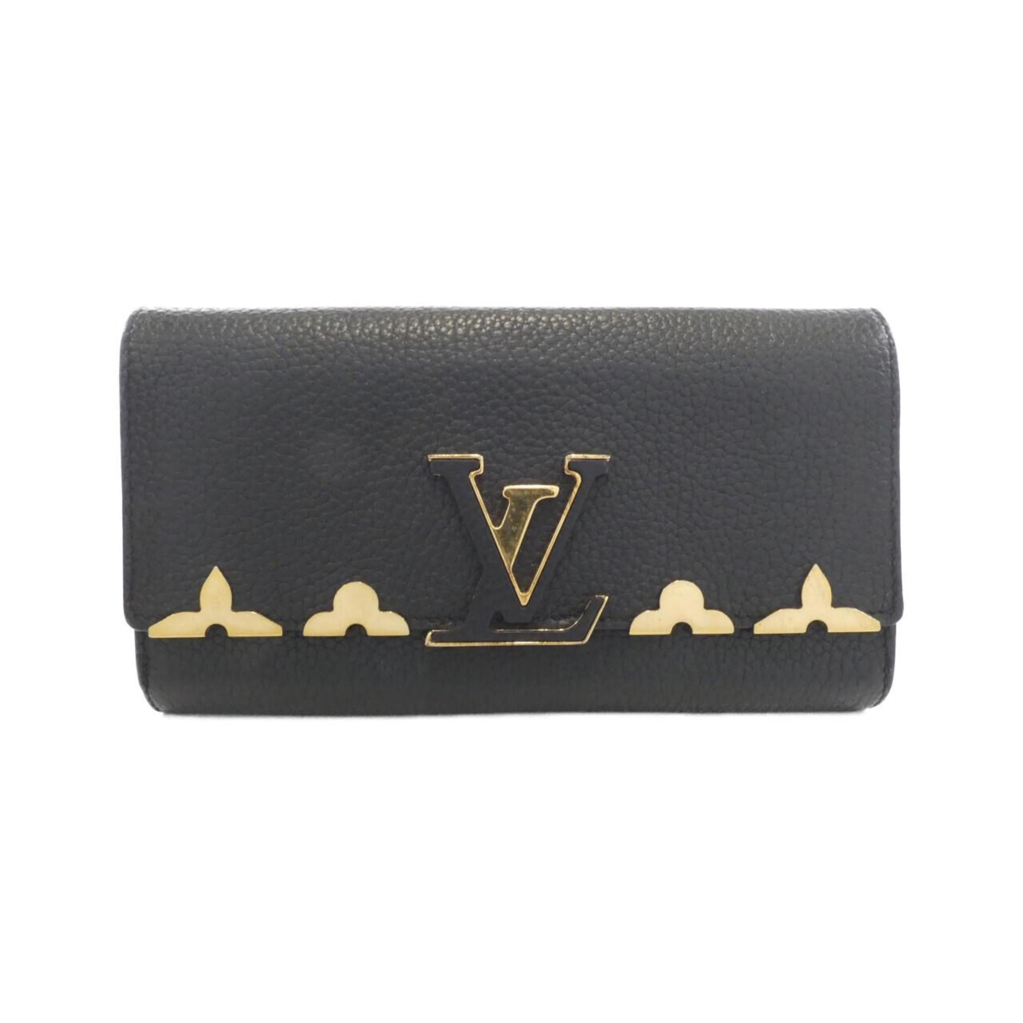 Louis Vuitton Black Long Wallet