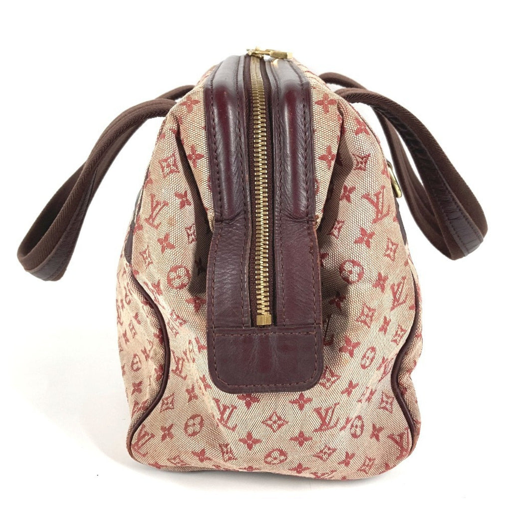 Louis Vuitton Cerise Monogram Red Color Monogram Mini Boston Bag Handbag