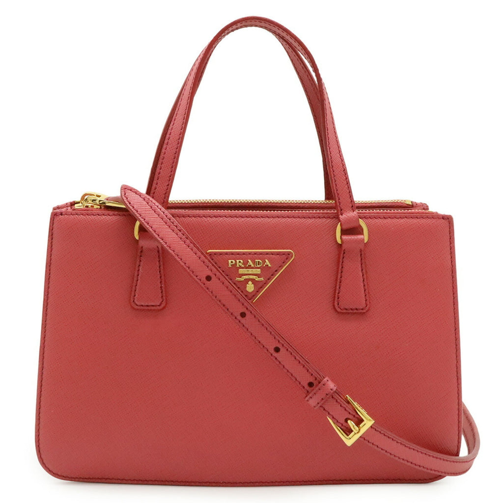 Prada Saffiano Pink Leather Handbag Shoulder Bag