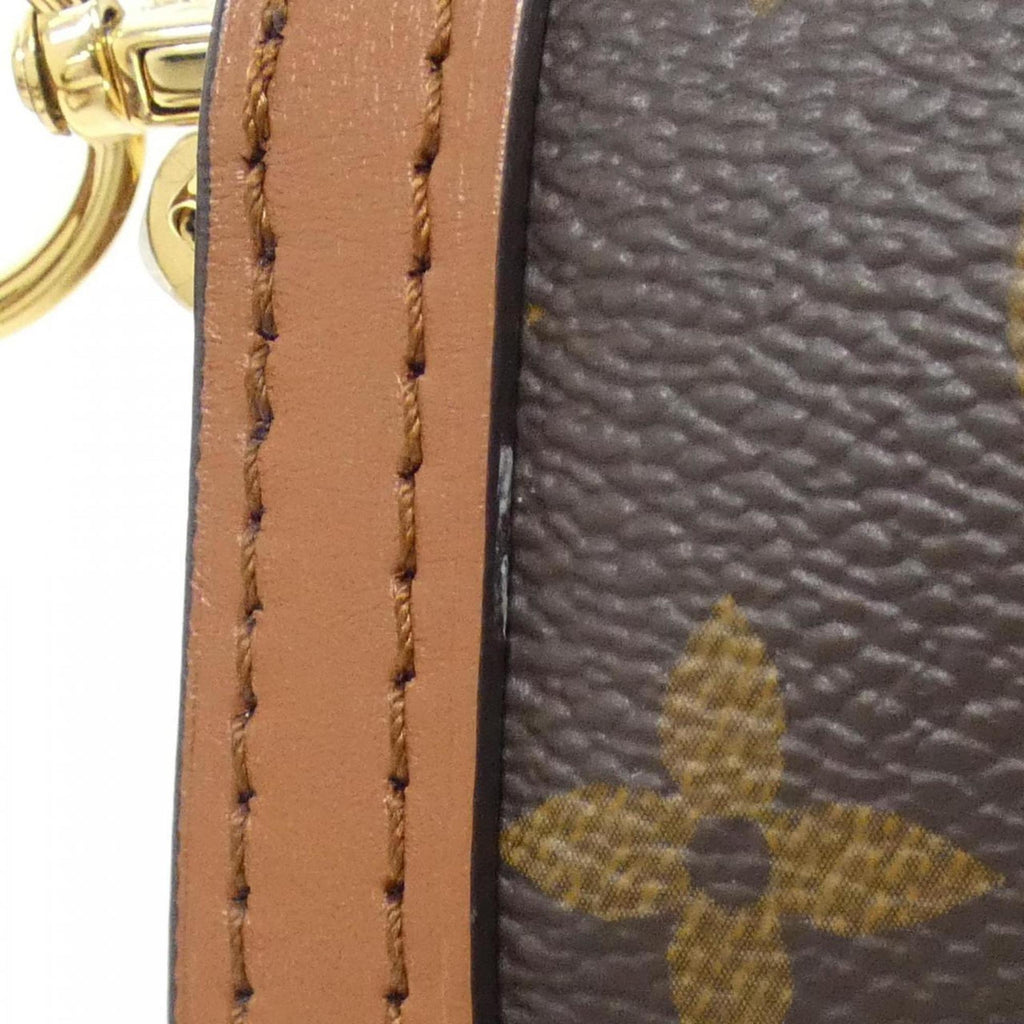 Louis Vuitton Brown Coated Canvas Shoulder Bag