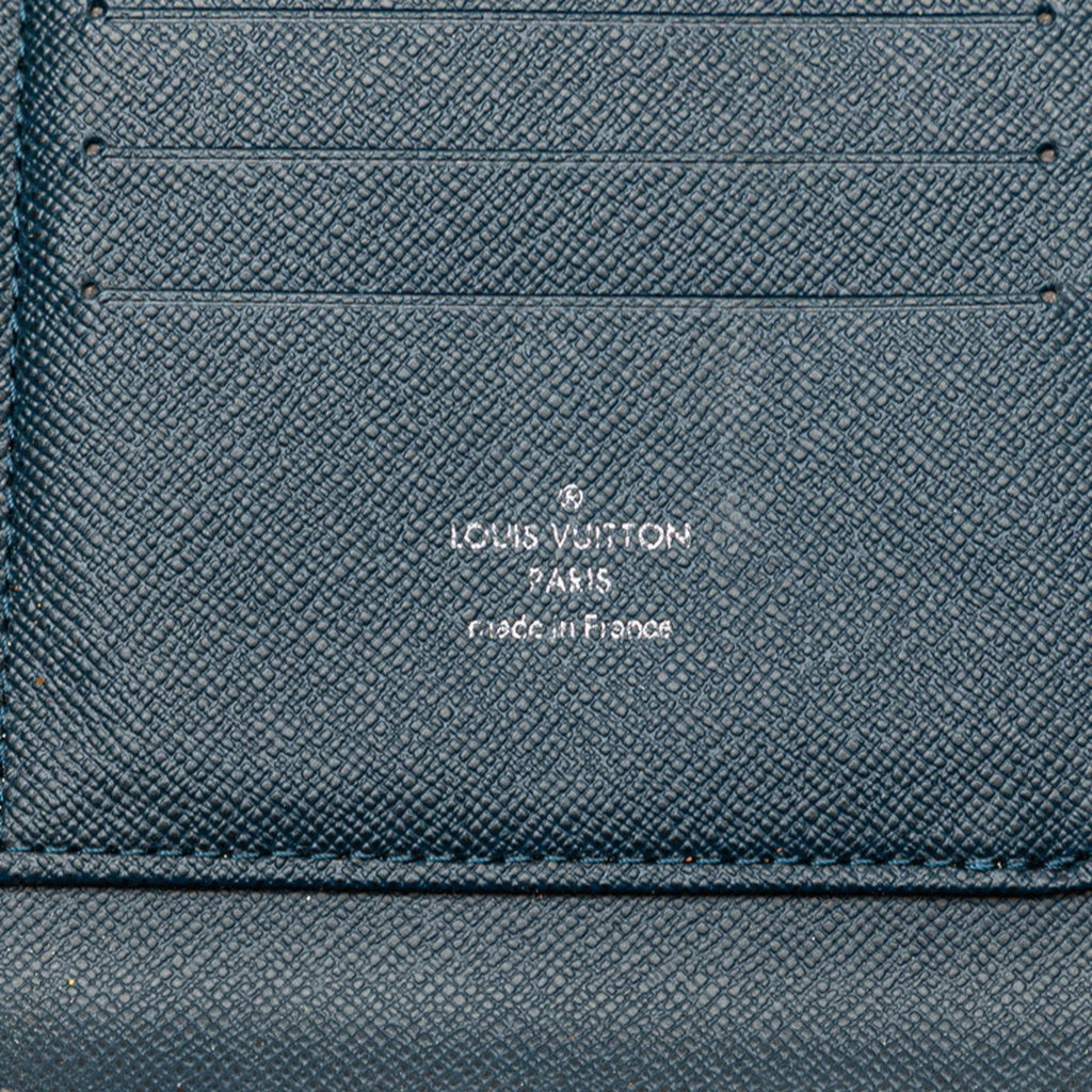Louis Vuitton Navy Ocean Leather Long Wallet