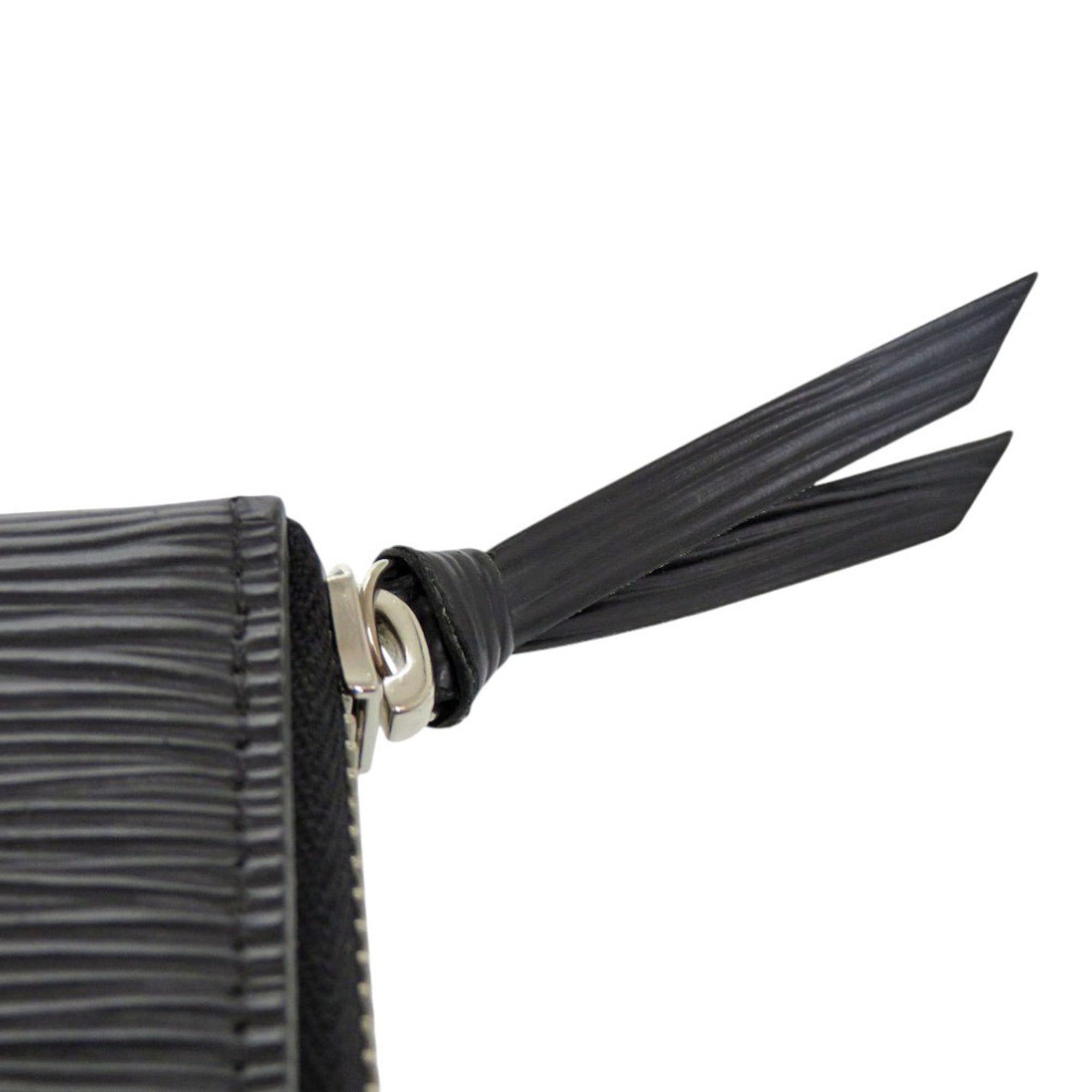 Louis Vuitton Noir Epi Leather Long Wallet